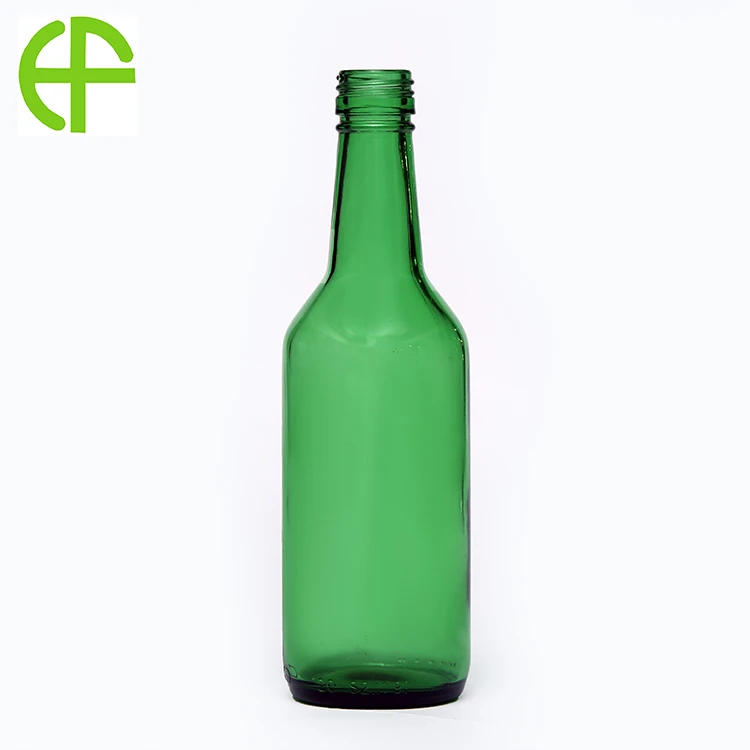 360 ml Emerald Green Hi Liquor glassflaske